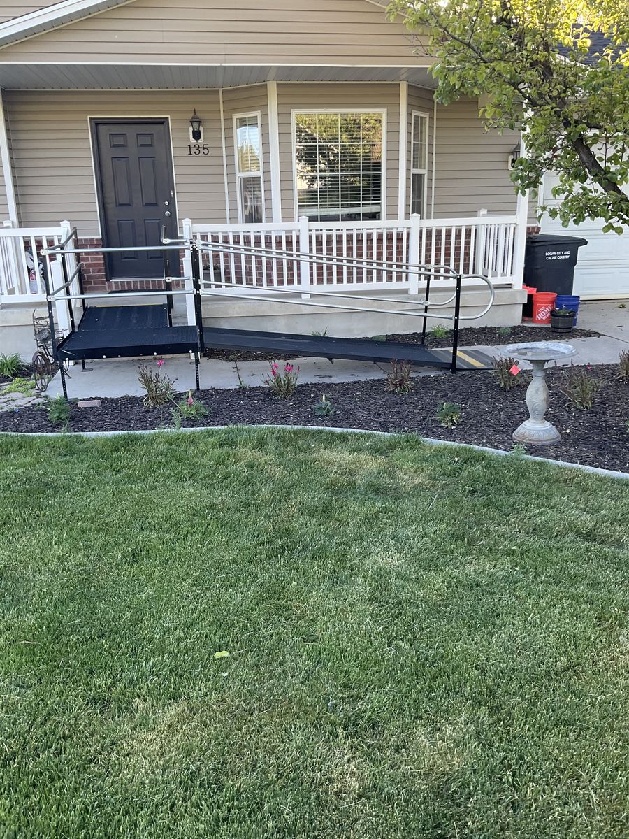 Modular AMRAMP Aluminum Wheelchair Ramp