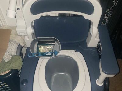 Heavy Duty Bariatric Commode bedside toilet chair