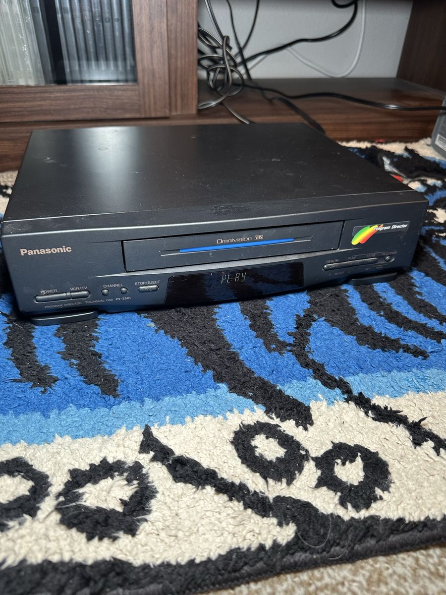 Panasonic Omnivision PV-2501 VCR Video Cassette Player Recorder