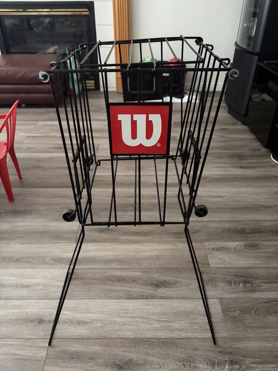 Wilson Tennis Ball Hopper with Wheels
