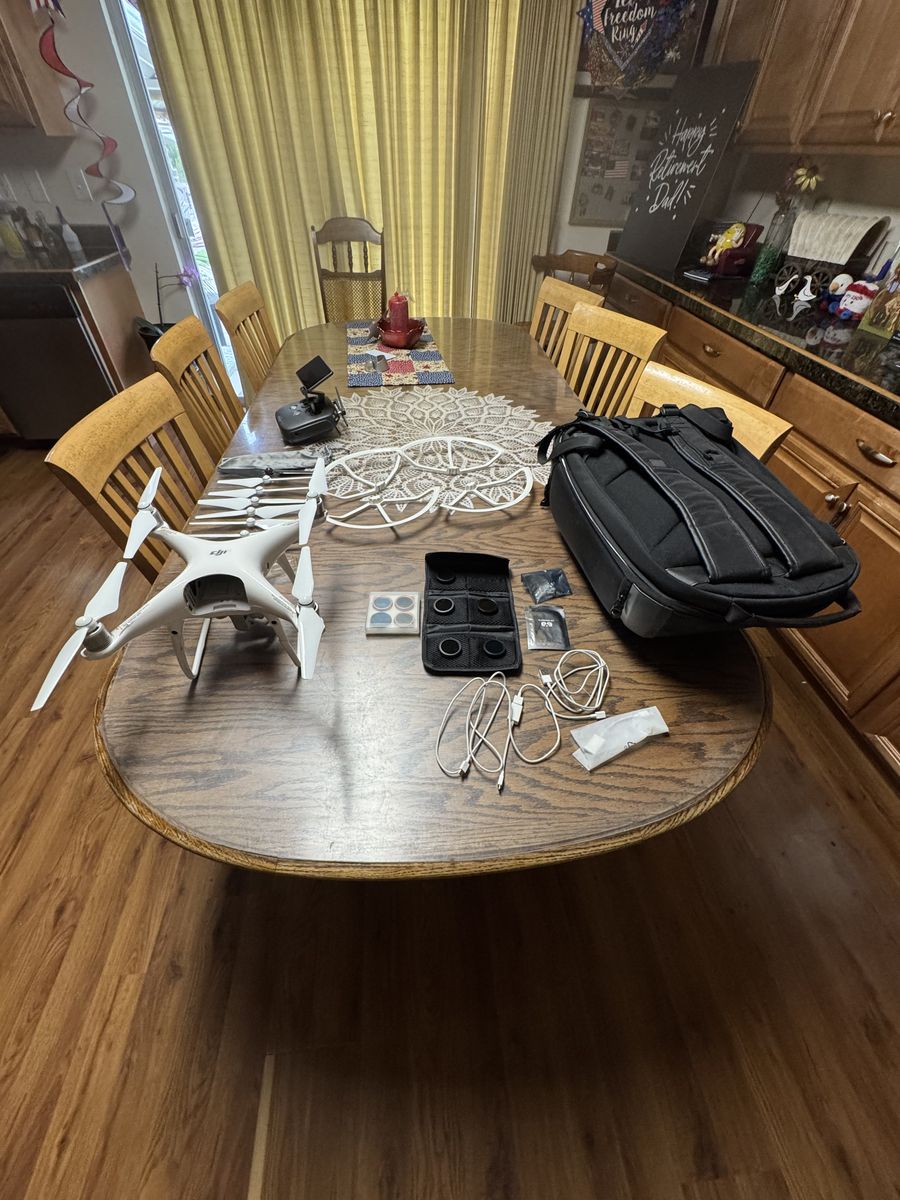 2 DJI Drones for sale, Phantom 4 Pro+ and Mavic Pro both with extra's