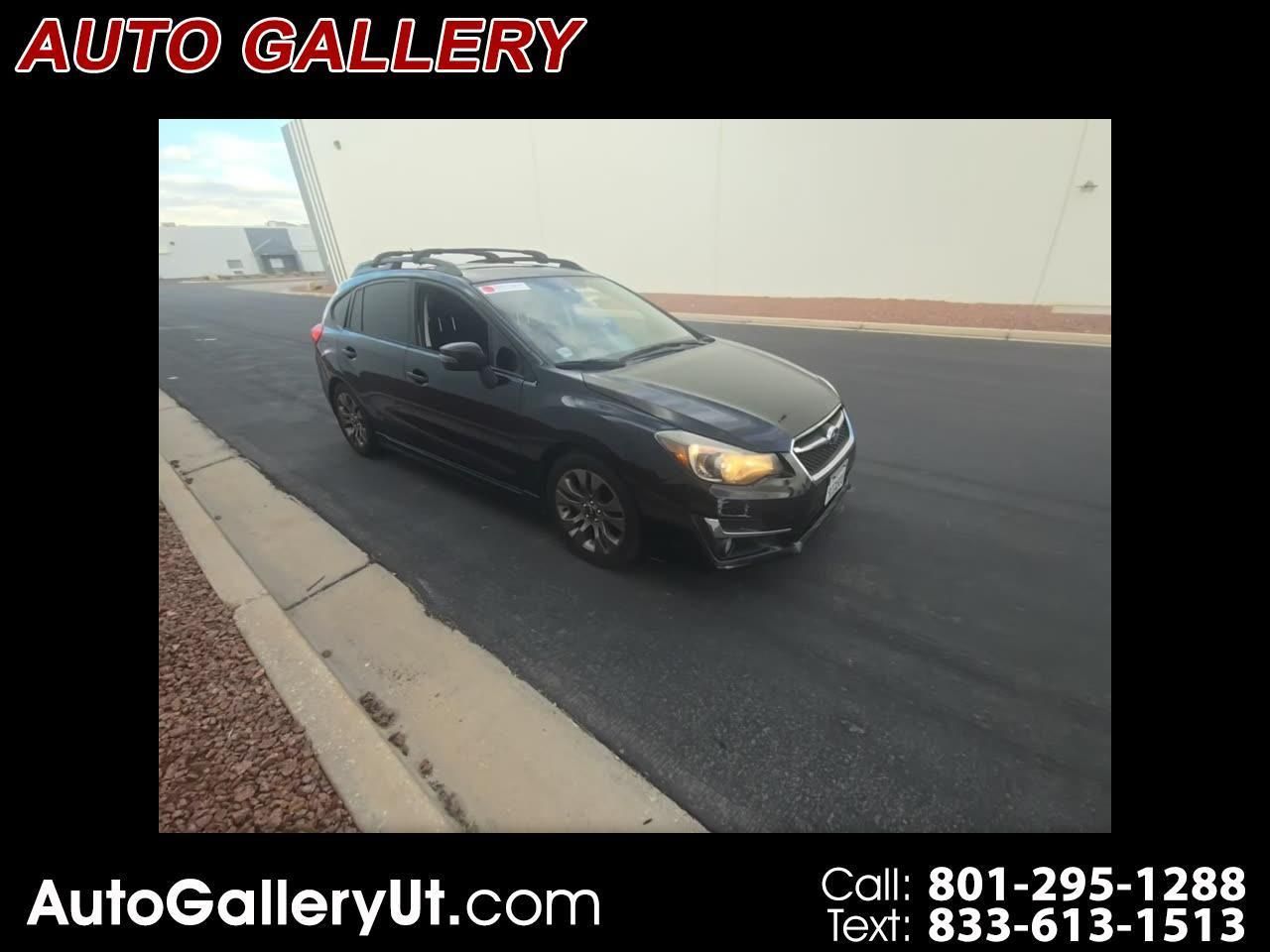 2016 Subaru Impreza 2.0i Sport Premium