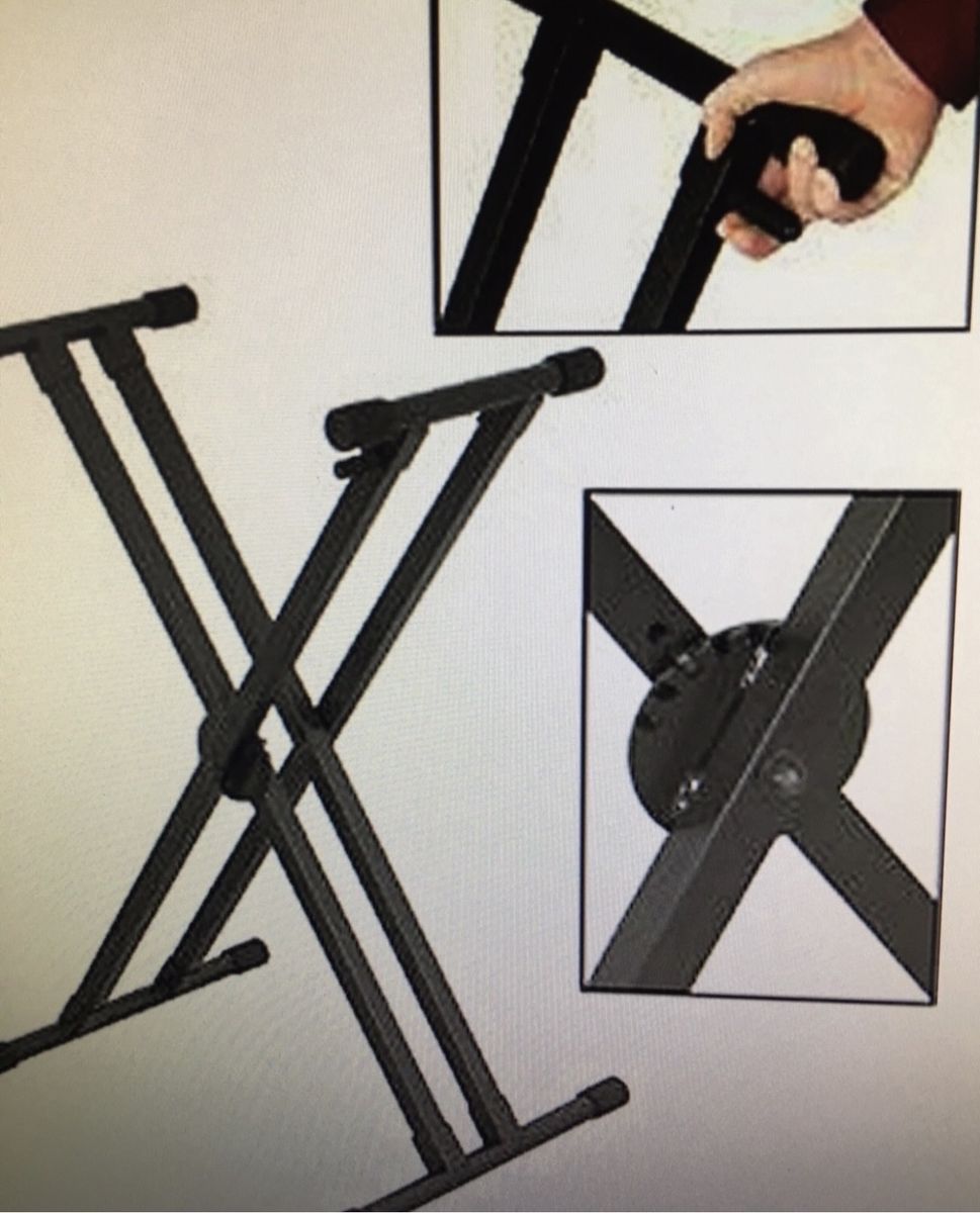 New Heavy Duty Piano Or Keyboard Stand