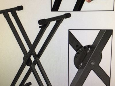New Heavy Duty Piano Or Keyboard Stand