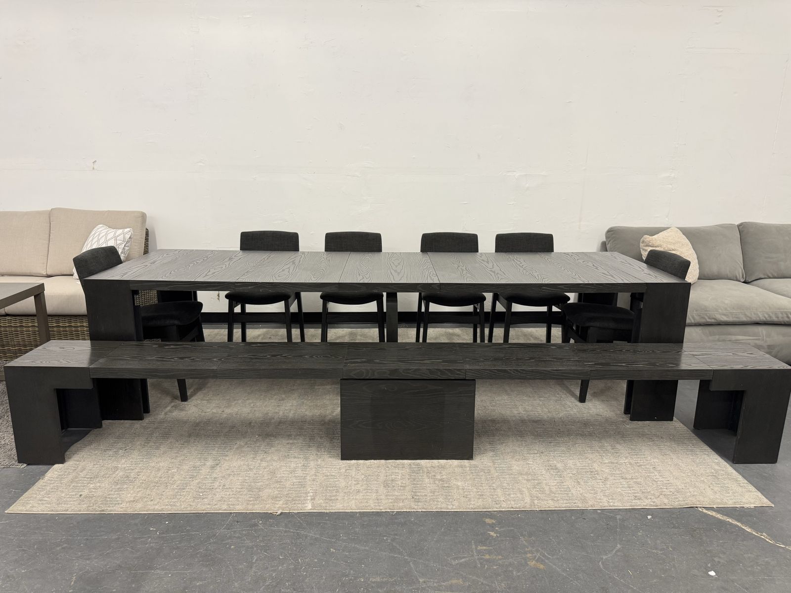 COSTCO EXTENDABLE TRANSFORMER DINING TABLE & COFFEE TABLE SET