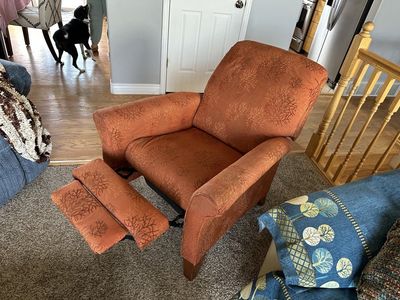 Reclining Chair - Orange