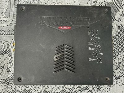 Kicker KX300.4 OLD SCHOOL 4-Channel Car Audio Amp
