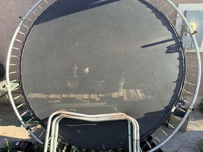 FREE! Large Round Outdoor Trampoline