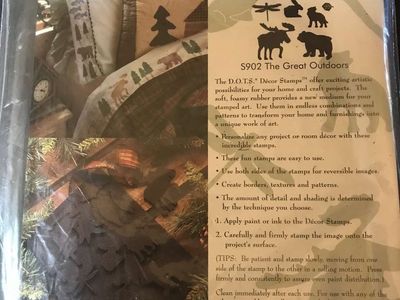 D.O.T.S. S902 The Great Outdoors Decor Stamps, New