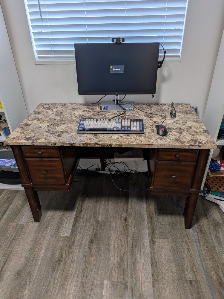 Marble Top Desk