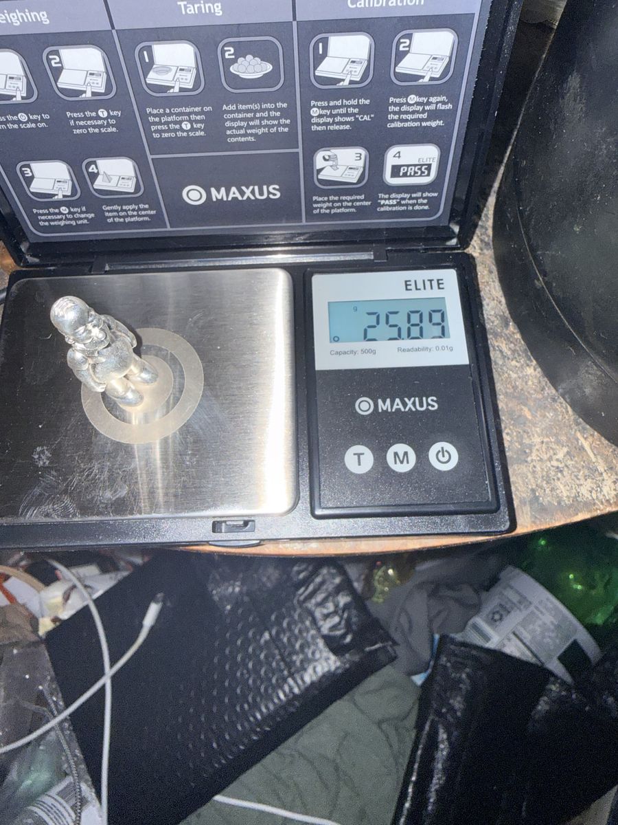 .83 Oz .999 Silver Homer Simpson