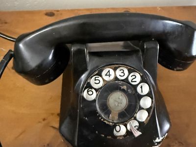 Vintage Black Phone