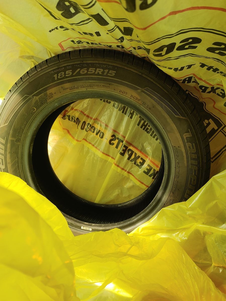 4 tires all season 185/65R15 Laufenn brand.