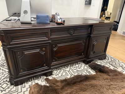 Beautiful 75 Executive Solid Wood Desk