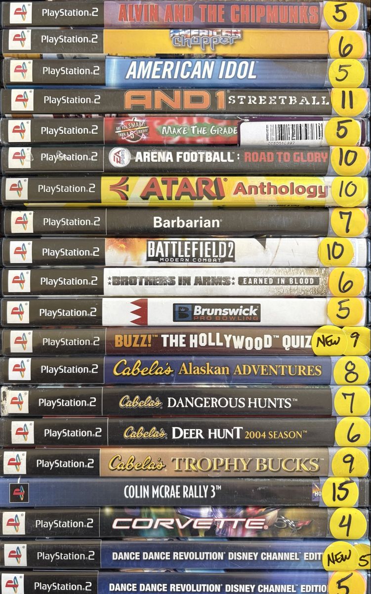PlayStation 2 Ps2 Games Starting @ $4