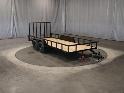 6'4"x16 Tandem Utility Trailer For Sale