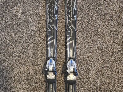 Volkl Attiva Supersport S5 with Marker Motion adjustable bindings women's ski 161 cm