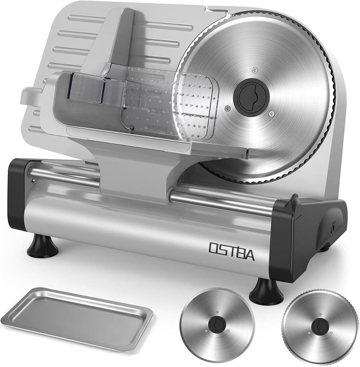 200W OSTBA Electric Meat Slicer 8.7in Blade