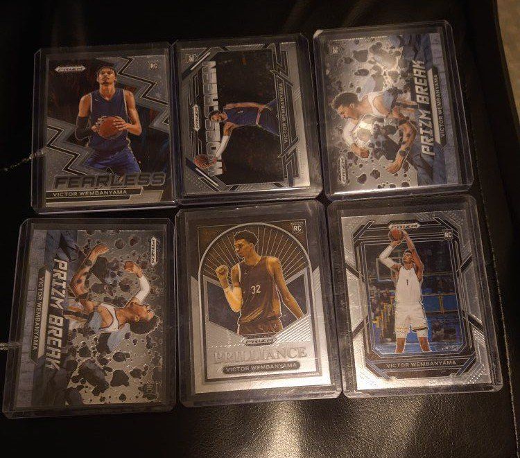 Panini Prizm Draft Picks Wembanyama Rookie Inserts