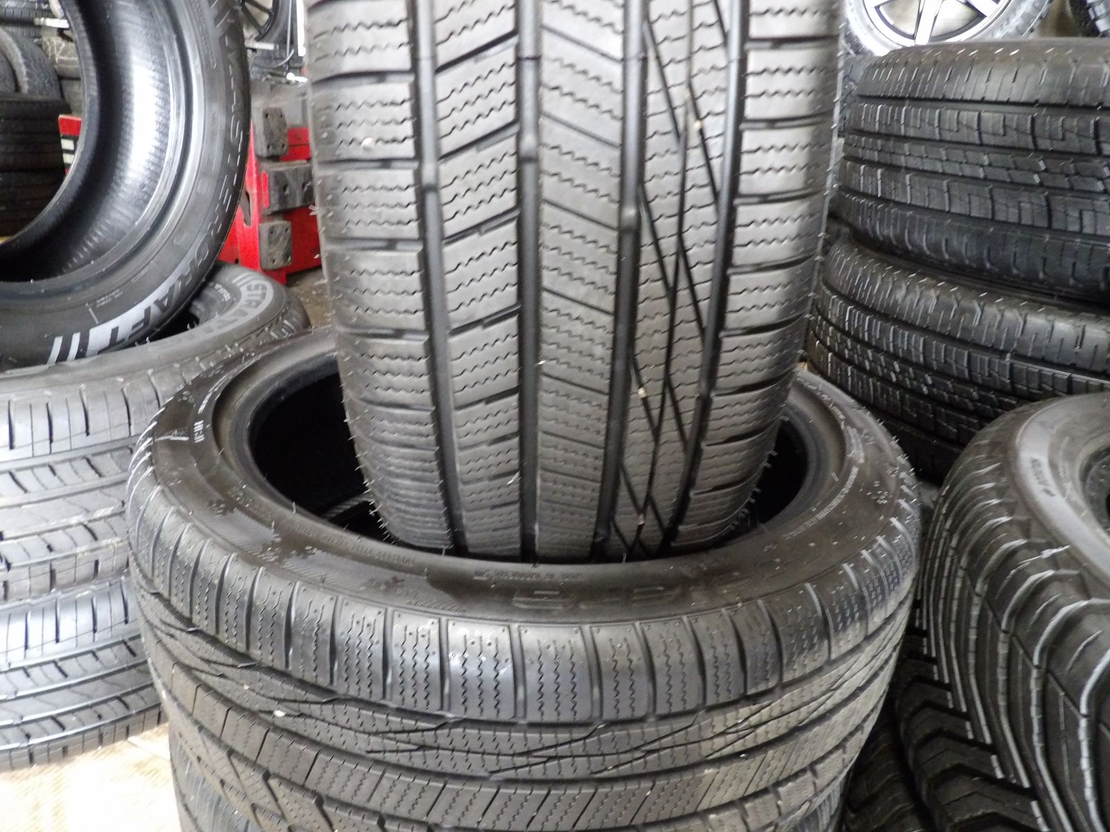 205/45R17 ACCELEIRA X GRIP PAIR OF TWO USED TIRES