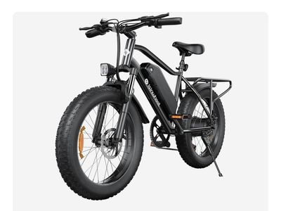 Isinwheel M10 Electric Fat Tire Bike - Black - New in Box