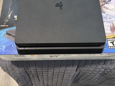 Sony PlayStation 4 (PS4) Slim 1TB Console - Jet Black