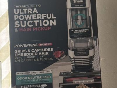 Shark Stratos Upright Vacuum.