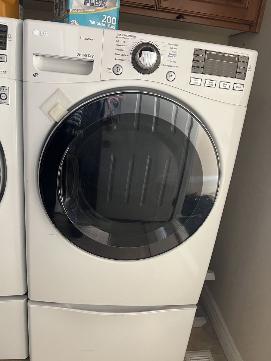 Used LG washer and dryer set