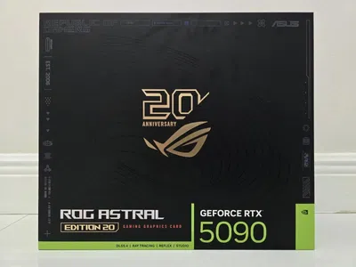 New - ASUS ROG Astral RTX 5090 Edition 20 - 32GB GDDR7 / AMOLED