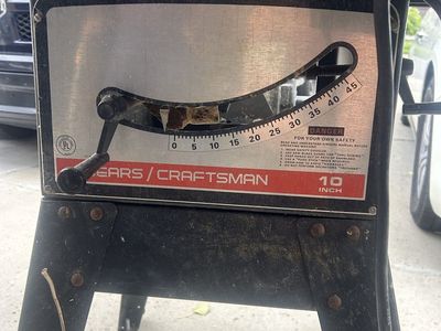 CRAFTSMAN 10” Table Saw + Belt Sander (to be sold together)
