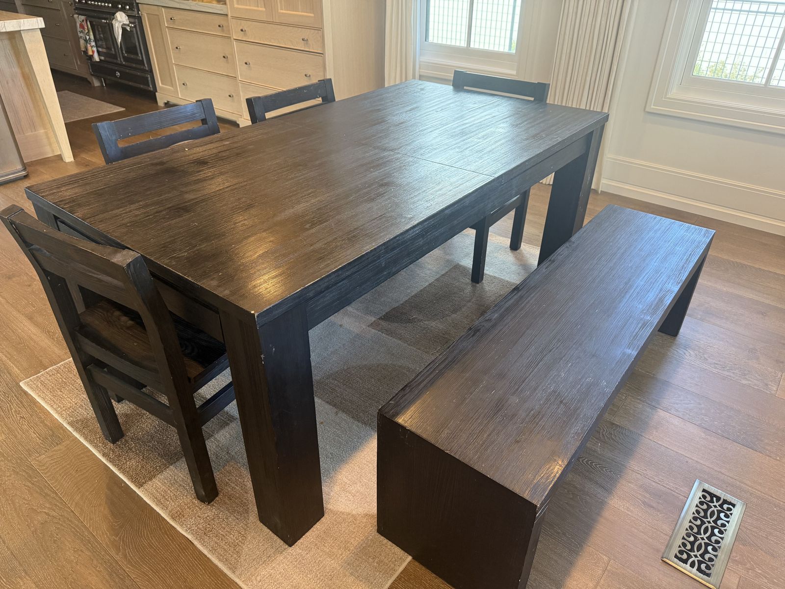 Pottery Barn Dining Table Set