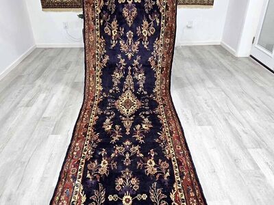 ~3x13 Gorgeous Vintage Hand-Knotted Runner