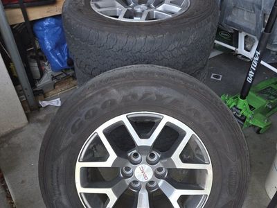 2015-22 GMC Canyon All Terrain / AT4 Wheels & Tires, 6x120 bolt pattern, Chevy Colorado Chevrolet 255/65R17
