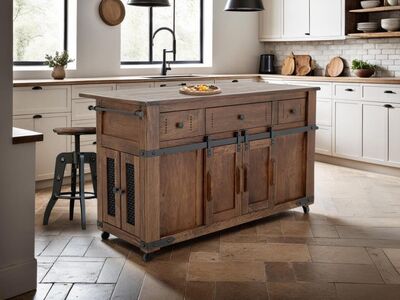 Gorgeous Rustic Island