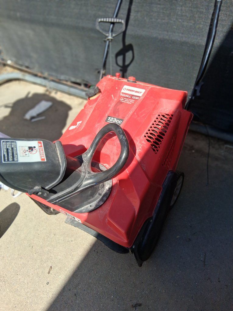 Troy-Bilt Squall 123R 123cc 21" Single-Stage Gas Snow Blower