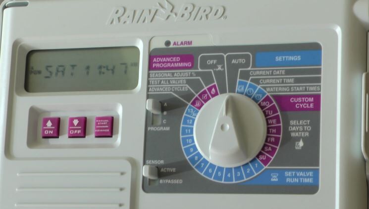 Rain Bird ESP-M  sprinkler 12 zone controller