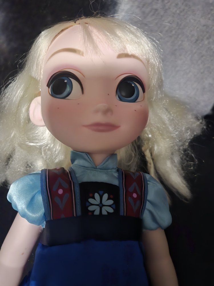 Disney Animator's Collection Anna Doll 16" Frozen II Princess Blonde Hair