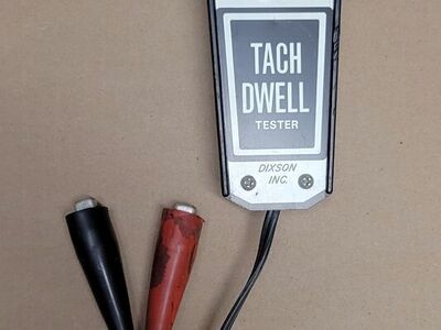 Dixson Tach Dwell RPM Tester for 4 & 8 Cylinder Model 1501