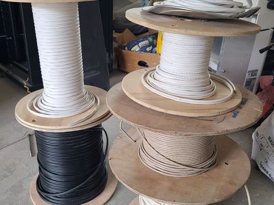 6 spools of Wire