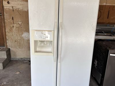 Whirlpool White Side-by-Side Refrigerator with Ice & Water Dispenser - Used