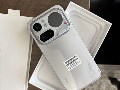 Nothing Phone (4a) Pro 256GB Silver Unlocked Smartphone with Box