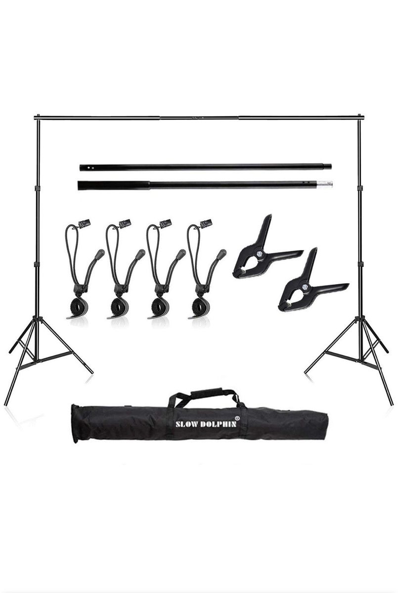 % Slow Dolphin Photo Video Studio 12 x 10ft Heavy Duty Adjustable Backdrop Support System