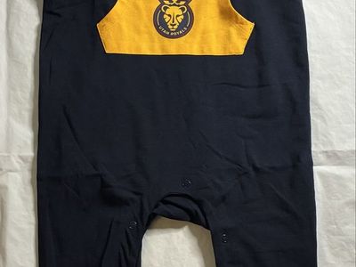 Utah Royals FC Baby/Toddler Overalls – 86/92 (18-24M) – NEW w/ Tags