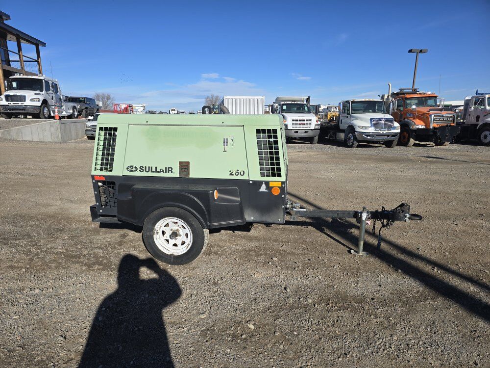 2007 Sullair 260cfm Towable Diesel Air Compressor