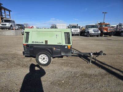 2007 Sullair 260cfm Towable Diesel Air Compressor