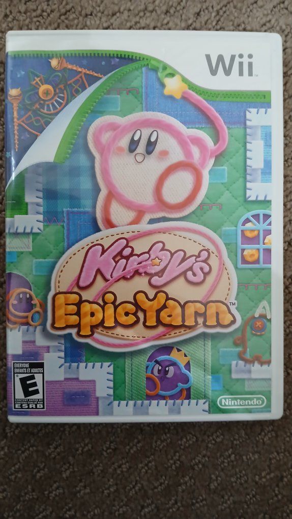 Kirby's Epic Yarn - Nintendo Wii