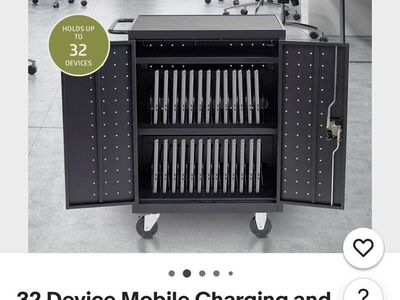 Brand New Mobil Charger Storage Cart
