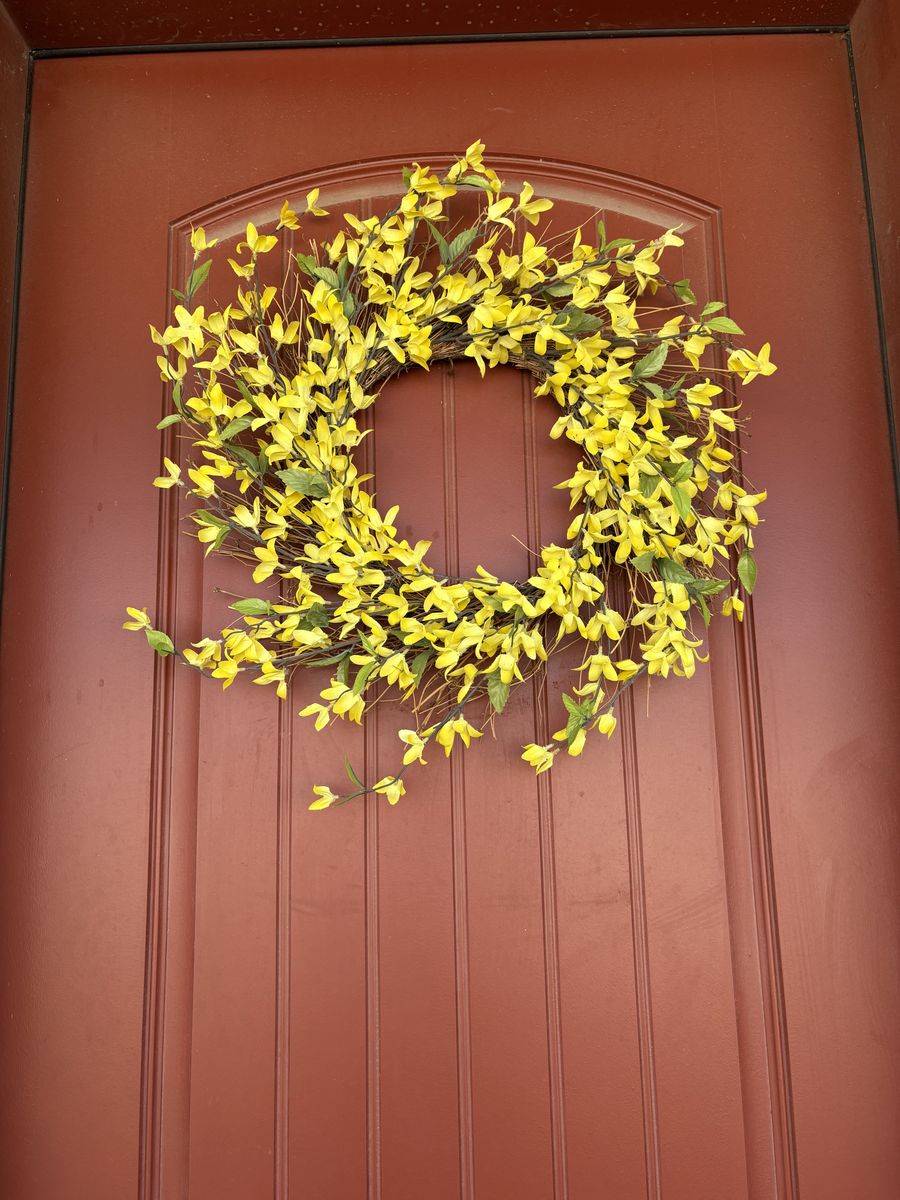 Decorative Wreaths with Wreath Storage Container ($10 each)