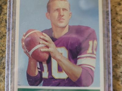 Fran Tarkenton 1964 Topps #109 Minnesota Vikings Quarterback Vintage Football Card