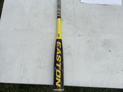 Easton S3 Youth Baseball Bat 26 inch Black Yellow Tee Ball Bat